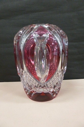 Vase fleur verre taillé - vase,