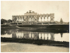Austria, Vienna, k.k. Schönbrunn Gloriette Vintage Albumen Print,