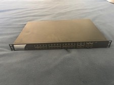 DrayTek VigorSwitch P1280 24 Port PoE Smart Managed Gigabit Switch - Black 