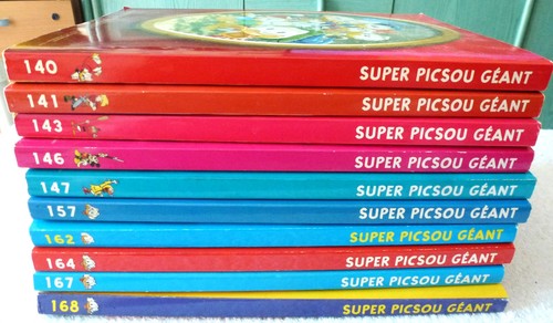Lot super picsou geant - 10,