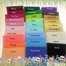 Tulle 54" wide by the yard