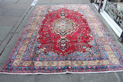 Tapis vintage fait - vintage,