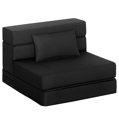 Homcom fauteuil convertible - fauteuil,