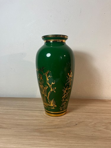Vase verre style asiatique - en,