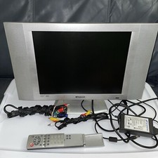 Polaroid FLM-1511 15 LCD HDTV Monitor Tv With Remote Control Combo Tested Works