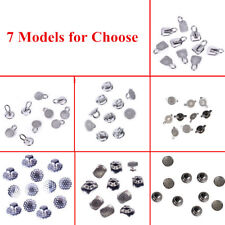 7 modelos Botones Linguales de Ortodoncia Dental Bondable M 10pzas/bolsa