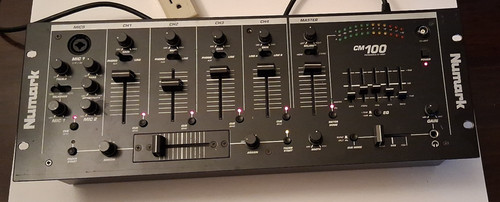Numark cm100 channel dj - numark,