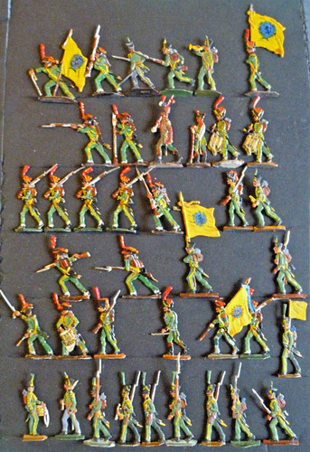 Plats étain zinnfiguren - zinnfiguren,