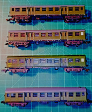 Lot 4 Voitures Minitrix