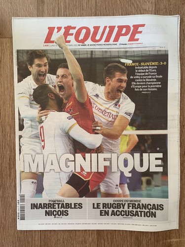 équipe 10 2015 - l’Équipe, 19/10/2015