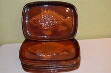 8 Assiettes Plats à Poisson