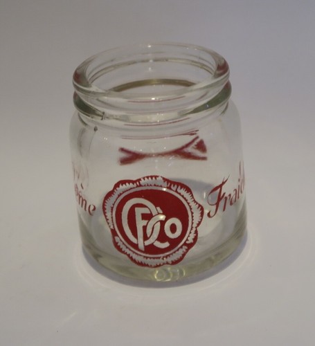 Ancien pot yaourt ofco - ancien,