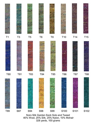Noro silk garden sock - silk,