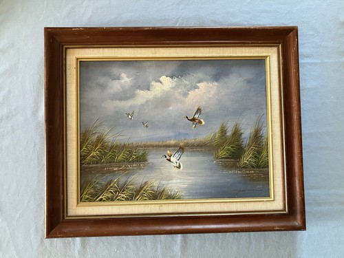 Tableau ancien huile sur - , toile