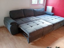 canapé d'angle Gris