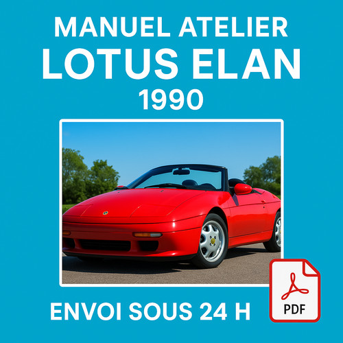 Manuel atelier lotus - manuel, 1990