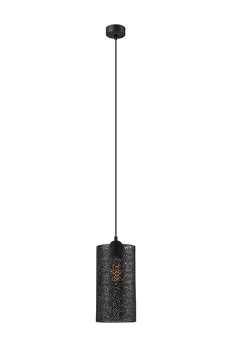 Lustre oriental métal noir - oriental,