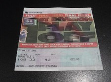 1997 PLAY OFF FINAL TICKET STUV - WOLVES V SHEFFIELD UNITED