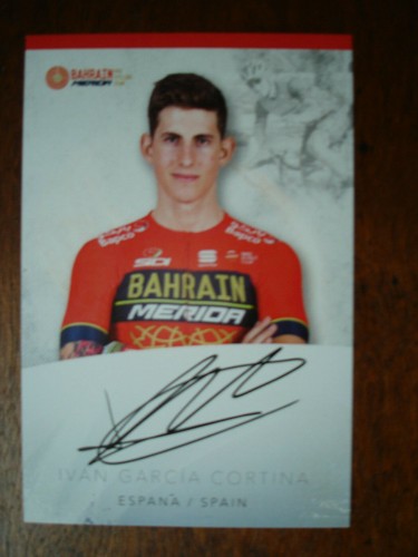 Autographe ivan garcia - ivan,