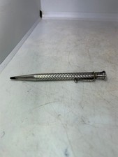 ANCIEN STYLO PORTE MINE DE MARQUE JIF FRANCE EN METAL ARGENTE  N°69