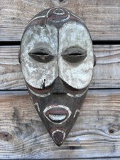 Masque Congo Zaïre Ngbaka Art Premier Primitif Africain Ethnique Ancien