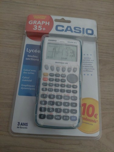 Calculatrice casio graph - graph, 35+