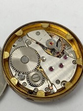 VINTAGE France military 15 RUBIS watch movement BESANCON DERNA ANCRE unique hand