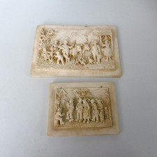 plaque peasant scene limestone trrifying fountain stalyre