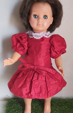 robe soie déc 85 poupée