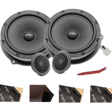 Speakers for Dacia Sandero (DJF) Front incl. Insulation | Plug & Play | Option