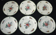 LOT 6 assiettes dessert 19cm V&B VIEUX STRASBOURG ALT STRAßBURG VILLEROY BOCH