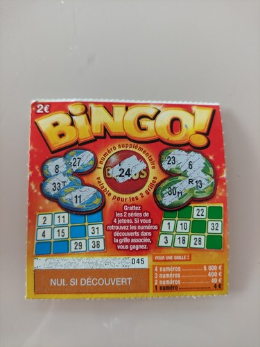 Ticket bingo fdj gagnant - fdj, à