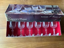 Lot de 12 verres en cristal