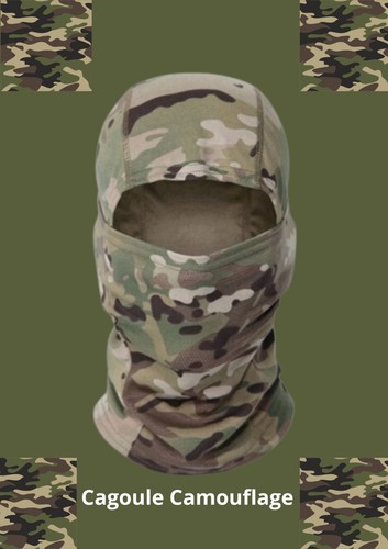 Cagoule camouflage neuve - ,