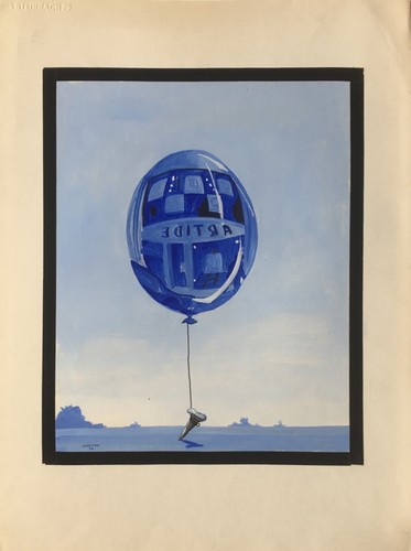 Peinture gouache originale