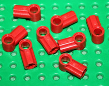 8 x Lego Technic Red Connector