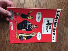 ALBUM BD KOX CAUVIN L AGENT 212 3 sens interdit eo 1983