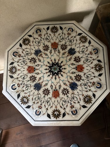 Plateau table octogonale