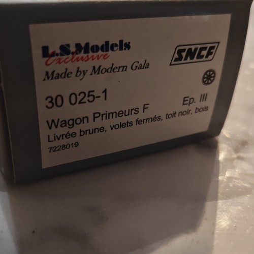 Models 025 1 wagon - l.s., 025-1