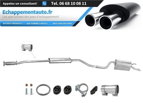 échappement kit fiat - kit, punto