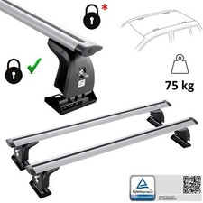 Barres toit en Aluminium pour