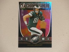 2025 Donruss Champ Is Here Holo #DGT Dallas Goedert 097/100