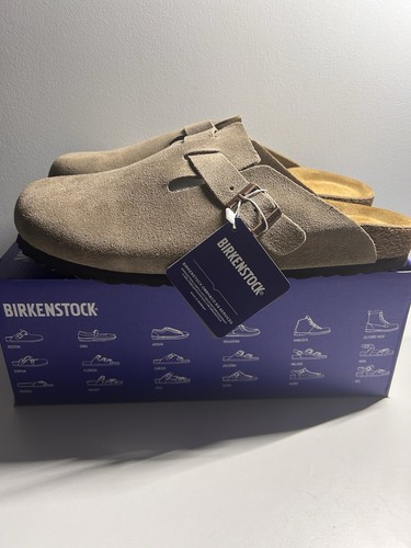 Birkenstock boston taupe - birkenstock,