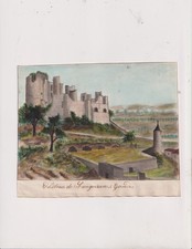 1830. Fusain. Aquarelle. 2