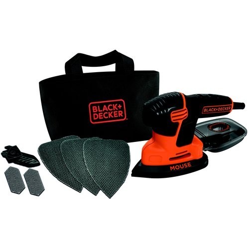 Ponceuse delta black - black, decker