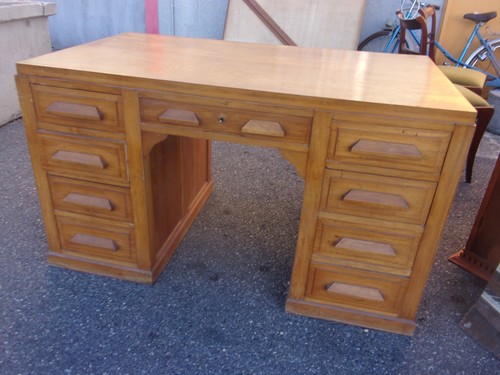Bureau ancien vintage bois - vintage, en