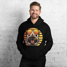 Unisex Stylish Pug Dog Hoodie