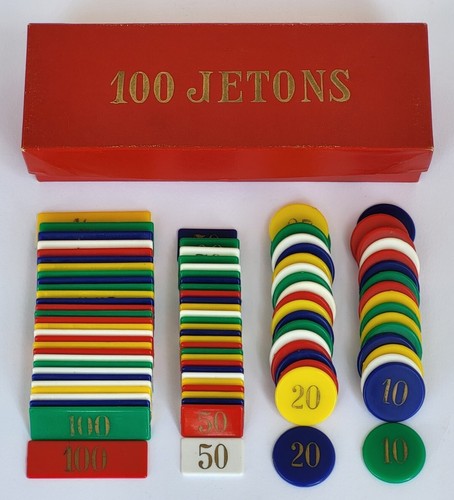 Lot jetons vintage - 95,