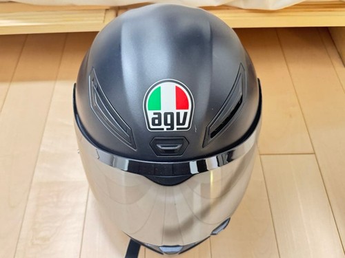 Agv matte black - black, full