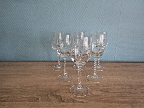 Verres vin blanc - 6,